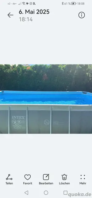 Pool von Intex prism Frame premium 488x244x107 Bild 2