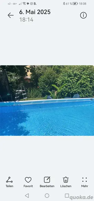 Pool von Intex prism Frame premium 488x244x107 Bild 3