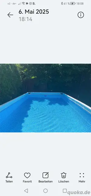 Pool von Intex prism Frame premium 488x244x107 Bild 4