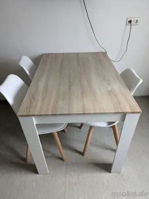 Esstisch mit 3 Stühlen 