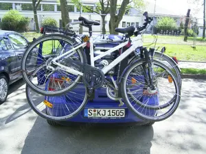 Fahrradtransportträger  + Damenradträgerhilfe   35
