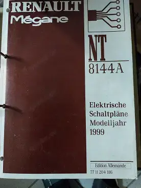 Renault Werkstatthandbuch Stromlaufpläne Megane