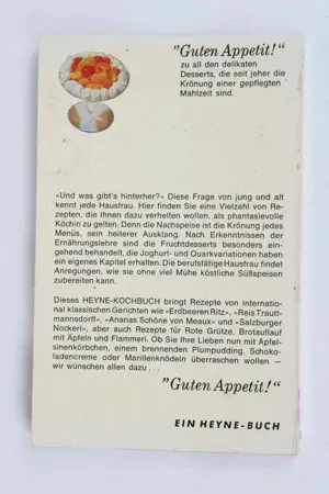 Feine Nachspeisen: 320 Rezepte für delikate Desserts Heyne Bücher 60er Bild 4