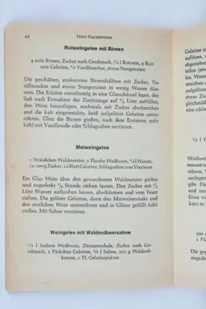 Feine Nachspeisen: 320 Rezepte für delikate Desserts Heyne Bücher 60er Bild 3