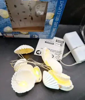 Maritime LED Beleuchtung echte Muscheln Light Zone Bild 2