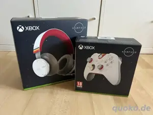 Xbox kopförer mit Xbox kontrollern versiegelte 