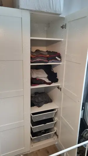 PAX Kleiderschrank (IKEA) - 150x60x201 cm - weiß Bild 3