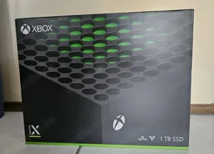 Xbox Series X mit 1TB Speicher in Schwarz (NEU! noch ungeöffnet )