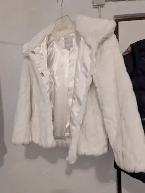 Kuschelmantel, Silvian Heach Kids, weiss