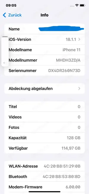 iPhone 11 128GB   Gebraucht, Top Zustand, ohne Mängel! Bild 2