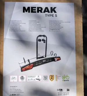 Fahrradträger Merak Typ S für Anhängerkupplung