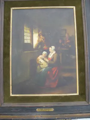 Ölgemälde von Egbert Van Heemskerk (Original befindet sich im Louvre)