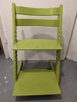 Stokke Hochstuhl in apfelgrün Bild 2