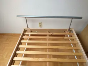  Bettgestell mit Kopfteil Rolllattenrost