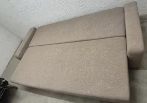 Couch mit Gästebett und Bettkasten 