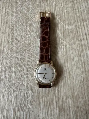 Vintage Omega in 14K Gold 585 mit Box 50er Jahre Bild 2