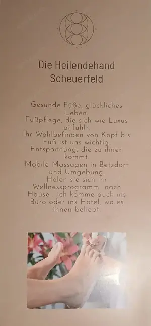 Mobile Fußpflege und Massagen 