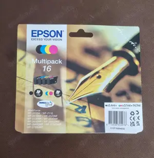Epson Multipack 16 Druckerpatronenset, unbenutzt, neu in Originalverpackung