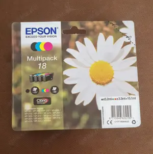 Epson Multipack 18 Druckerpatronenset, unbenutzt, neu in Originalverpackung
