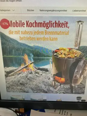 Gulaschkanone Eintopfofen emailliert neu und unbenutzt