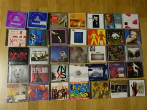 Musik-CD s (ca.500 Stk.: 80er Jahre bis ca. 2010)