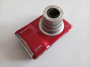 OLYMPUS X-44 14.0 MP rot neuw.+OVP+viele extras+Rechnung Bild 7