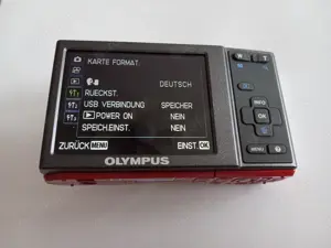 OLYMPUS X-44 14.0 MP rot neuw.+OVP+viele extras+Rechnung Bild 9