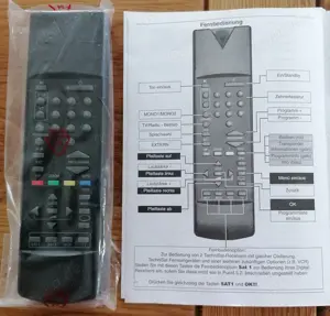 Fernbedienung 100 TS 036, neu, für SAT TV Receiver von TechniSat Bild 2