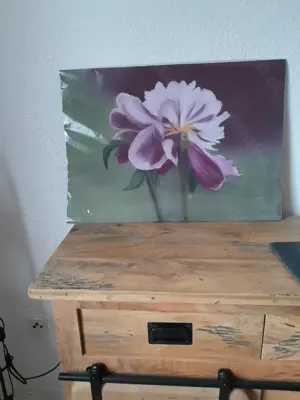  Bild mit Kreidefarbe gemalt 