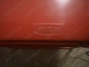 Vintage Ikea Klappstühle (Niels Gammelgaard?) rot