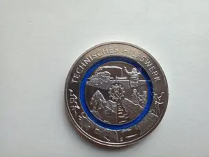 10 Euro Gedenkmünze Deutschland 2025 - THW - Mz D - neu