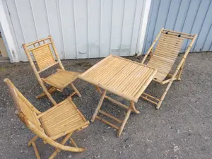 Rattangarnitur für Terasse oder Wintergarten