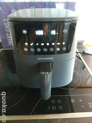Heißluftfritteuse 4,2L Kochwerk Christian Rach Wie Neu Garantie + BDA mit 2 Rezepten Top!   Bild 2