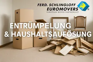 Entrümpelung & Haushaltsauflösung   inkl. kostenfreiem Möbellift & Lagermöglichkeit