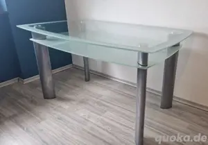 Glastisch zu verschenken