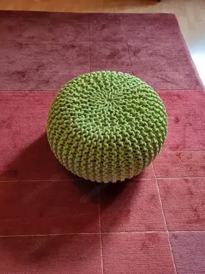 Sitzpouf Grün