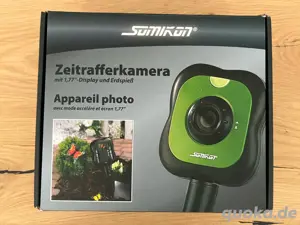 Somikon Zeitrafferkamera mit Display und Erdspieß