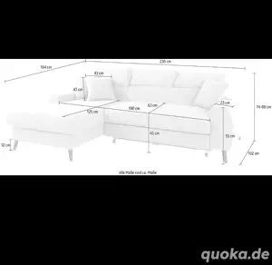 Ecksofa L - Form