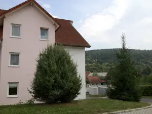 4-Raum Wohnung Einbauküche Balkon Garage Keller 98547 Schwarza Thüringen