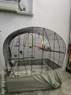 vogelkäfig + Zubehör