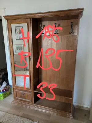 Garderobenschrank zu verschenken 