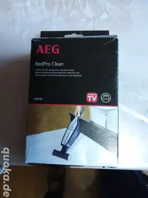 AEG BedPro Clean AZE125 Zubehör für Reinigung von Matratzen Betten Sofas Bettdecken Milbentod NEU!!!