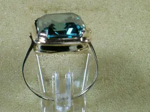 Handarbeit: Ring Größe 18,15 - 57 585 - 333 Gold Bild 3