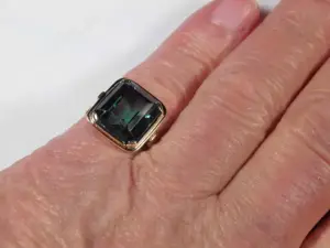 Handarbeit: Ring Größe 18,15 - 57 585 - 333 Gold Bild 9