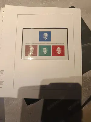 Briefmarken BRD von 61 bis 94
