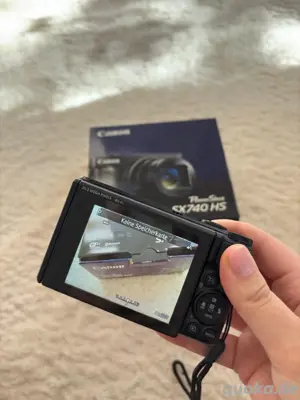 Canon PowerShot SX740 HS 20,3MP Digitalkamera - Schwarz