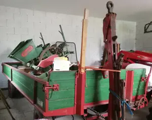 Landwirtschaft Anhänger Gummiwagen "Weidner"