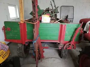Landwirtschaft Anhänger Gummiwagen "Weidner" Bild 2