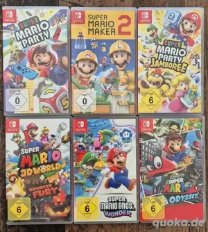Nintendo switch mario Samlung videospiel : karte mit verpakung .
