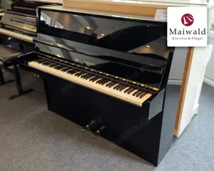 Grotrian-Steinweg Klavier 120M - Bj. 1971 - schwarz poliert